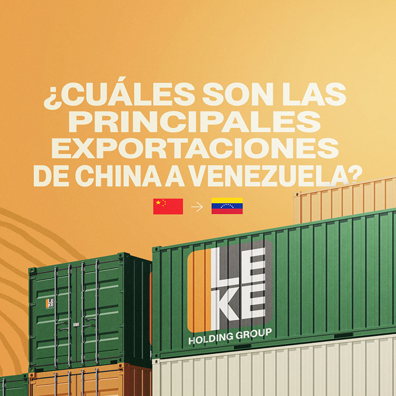 Principales productos exportados por China a Venezuela